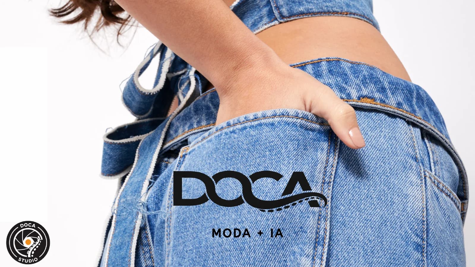 Capa da apresentação do Studio DOCA — moda + IA